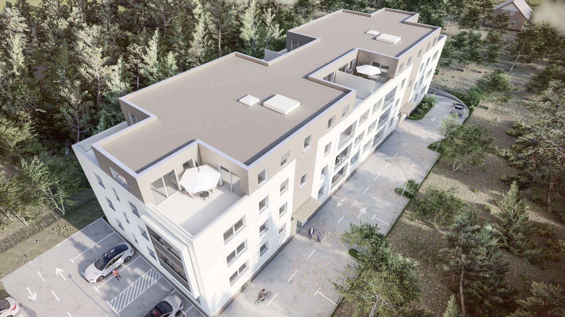 Projekt Zaprešić - Nova ulica · Domizil gradnja Render 7