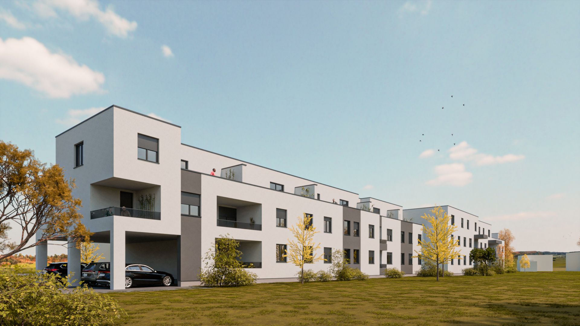 Projekt Karlovačka, Blato · Auto Prigorje Nekretnine Render 3