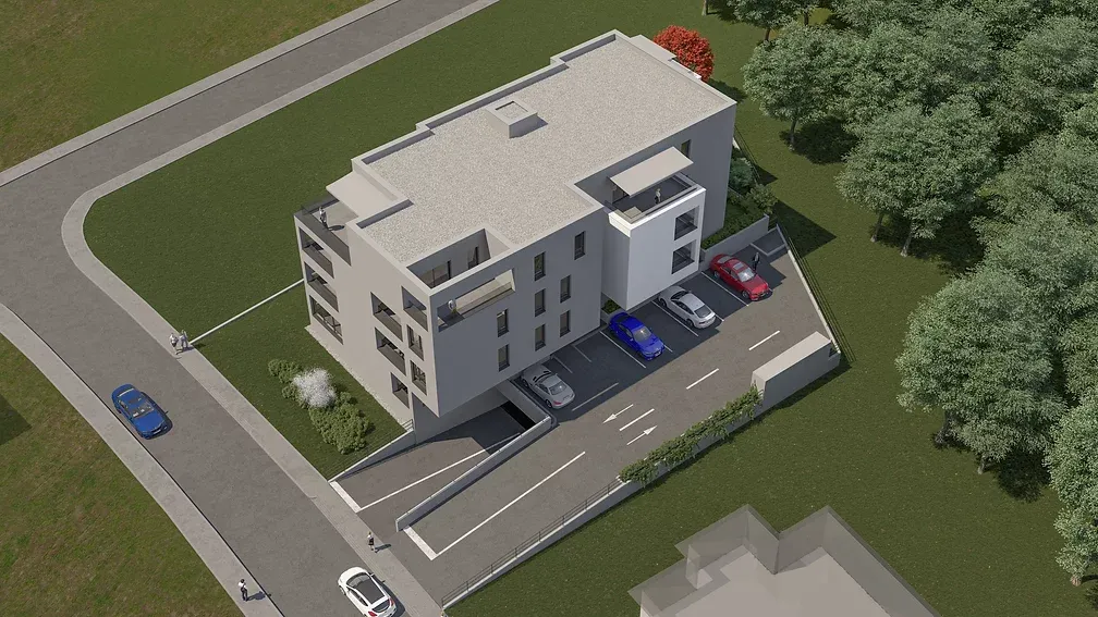 Stambena zgrada Kalamiri, Zaprešić · Laura-izgradnja Render 5