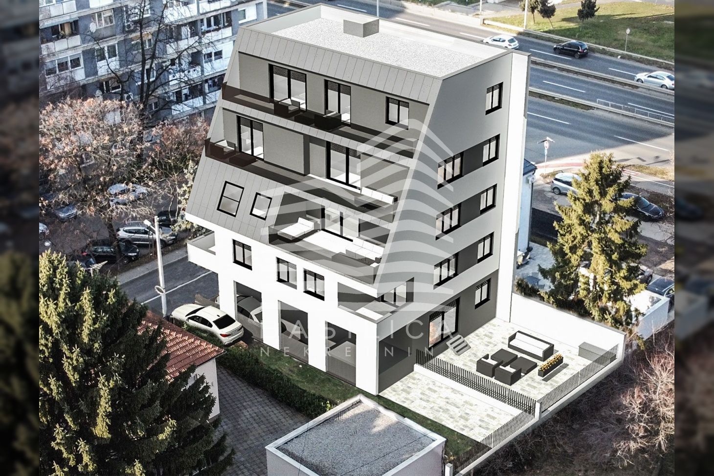 Projekt Knežija - Nova Cesta · Basilica nekretnine (Agencija) Render 3