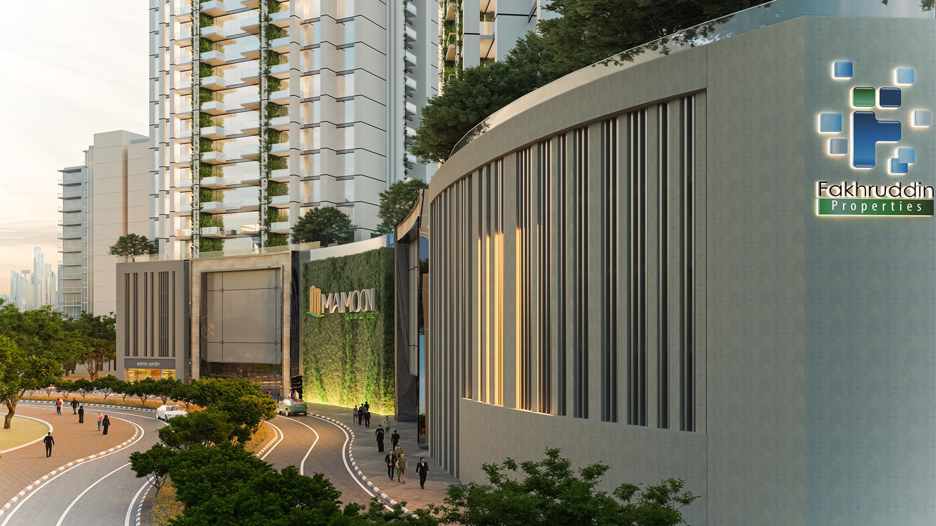 Maimoon Gardens · Fakhruddin Properties Render 4