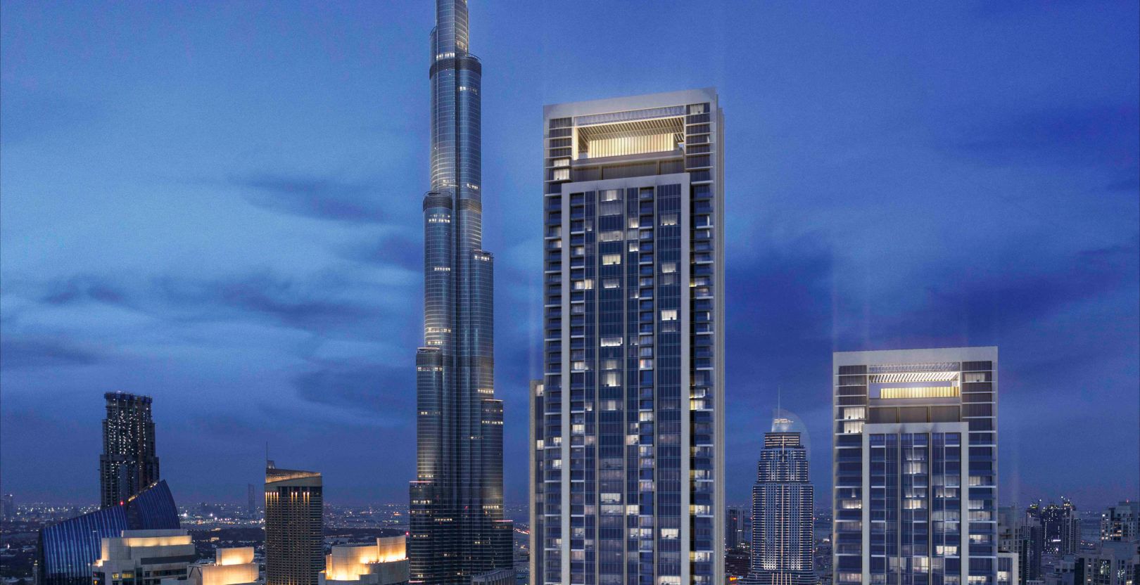 Forte, Downtown Dubai · Emaar Properties Render 3