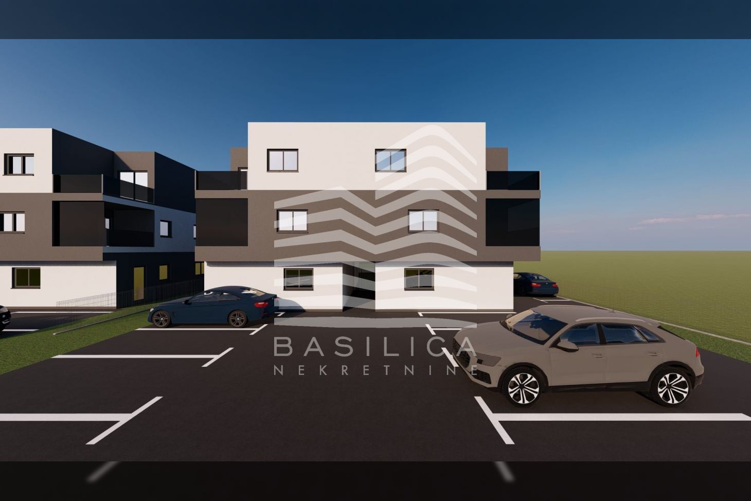 Projekt Blato - Rastočka · Basilica nekretnine (Agencija) Render 2