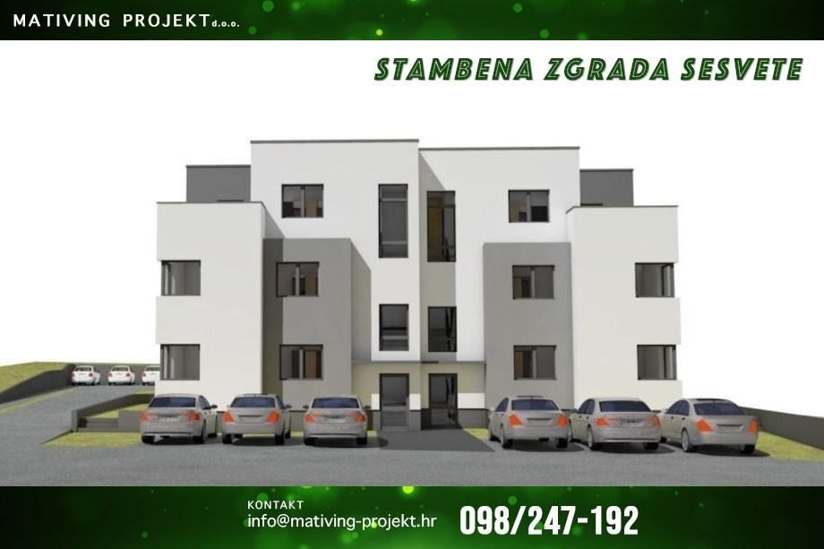 Stambeni projekt Sesvete · Mativing projekt Render 1