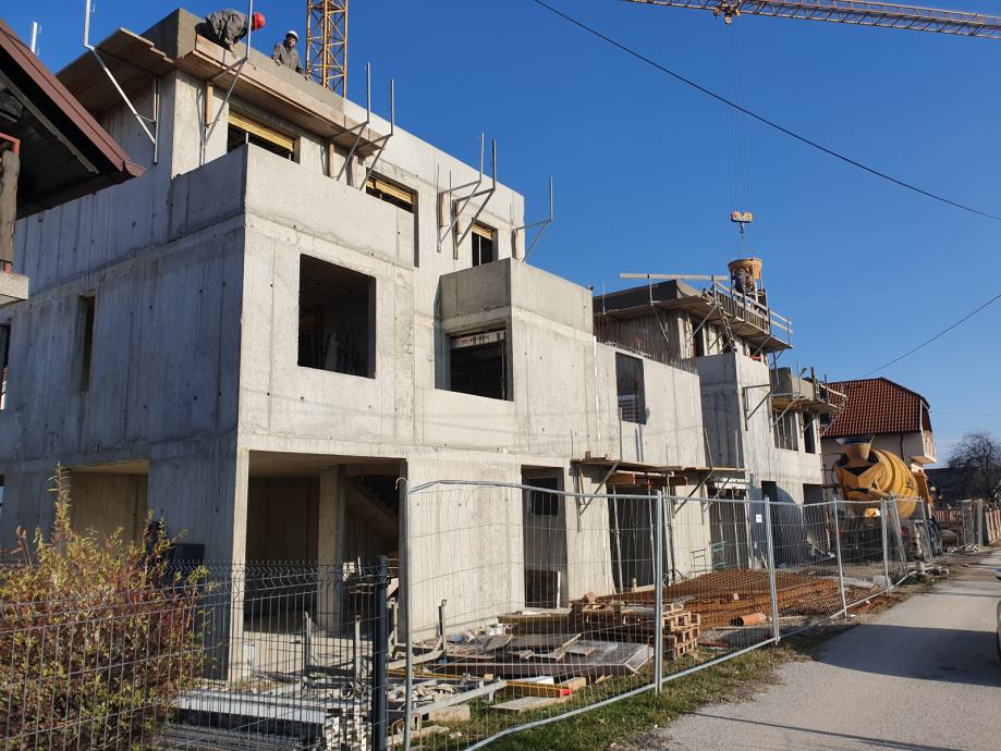 Kuće u nizu Blato, Novi Zagreb · EDNA STANOVI Render 3