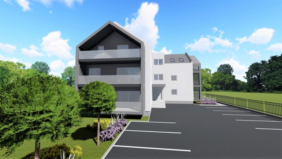 Projekt Zabok, Luk Zabočki  · Batana Gradnja Render 2