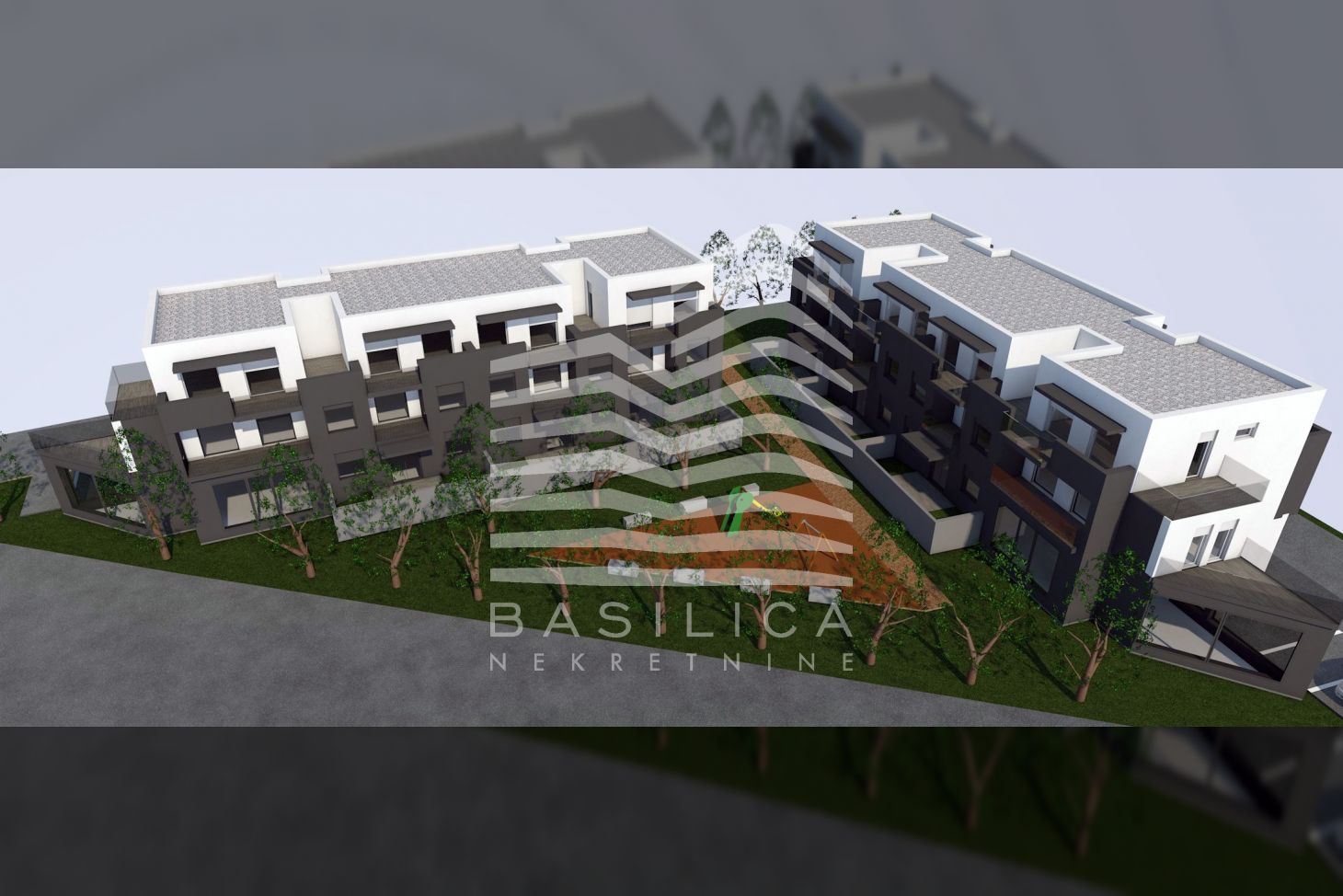 Projekt Sunekova, Dubrava · Basilica nekretnine (Agencija) Render 3