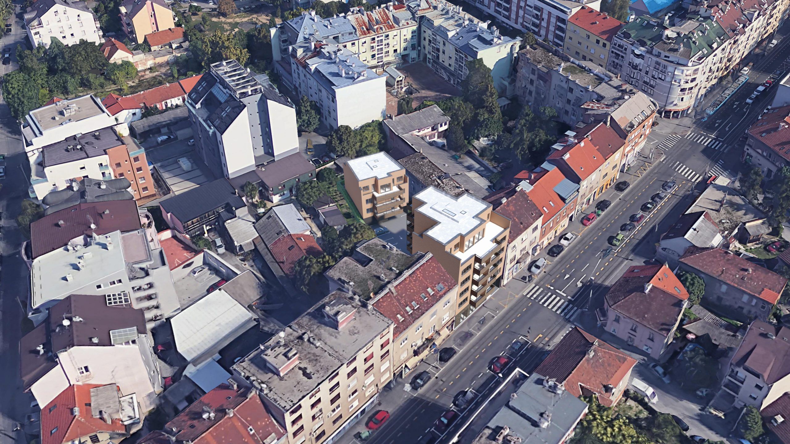 Projekt Tratinska · RELU stanogradnja Render 3
