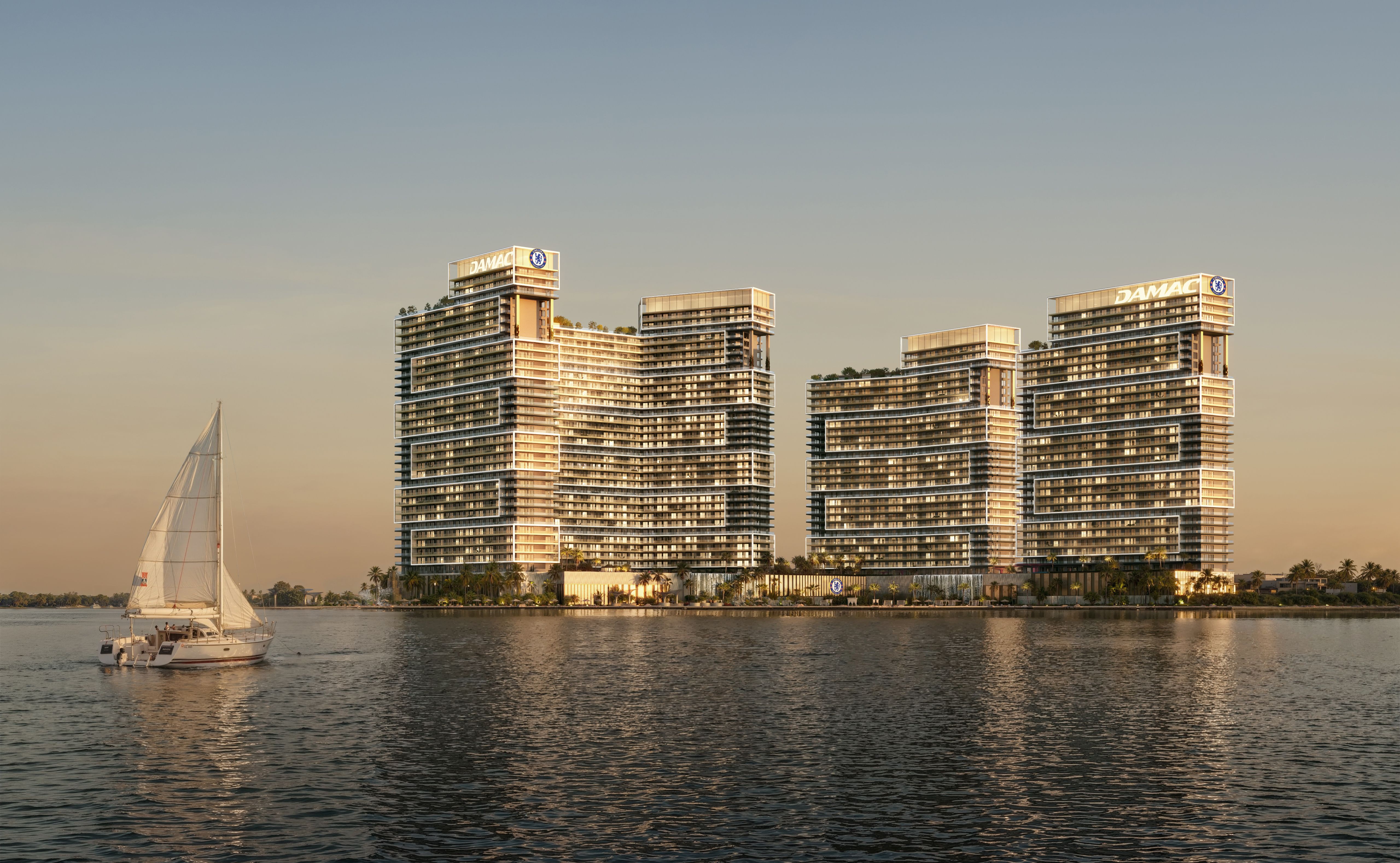 CHELSEA RESIDENCES BY DAMAC · Damac Crest Development L.L.C Render 1