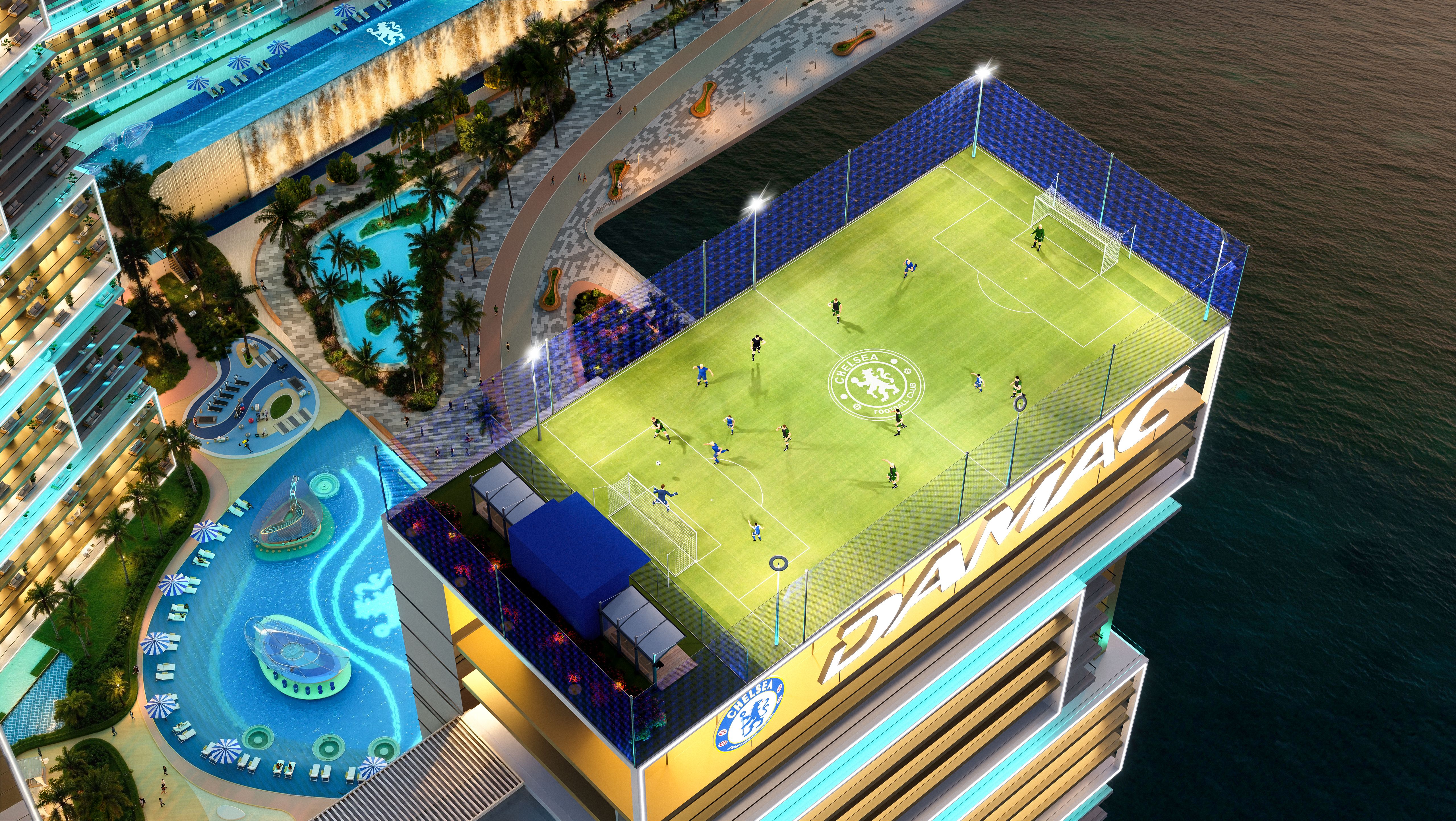 CHELSEA RESIDENCES BY DAMAC · Damac Crest Development L.L.C Render 13