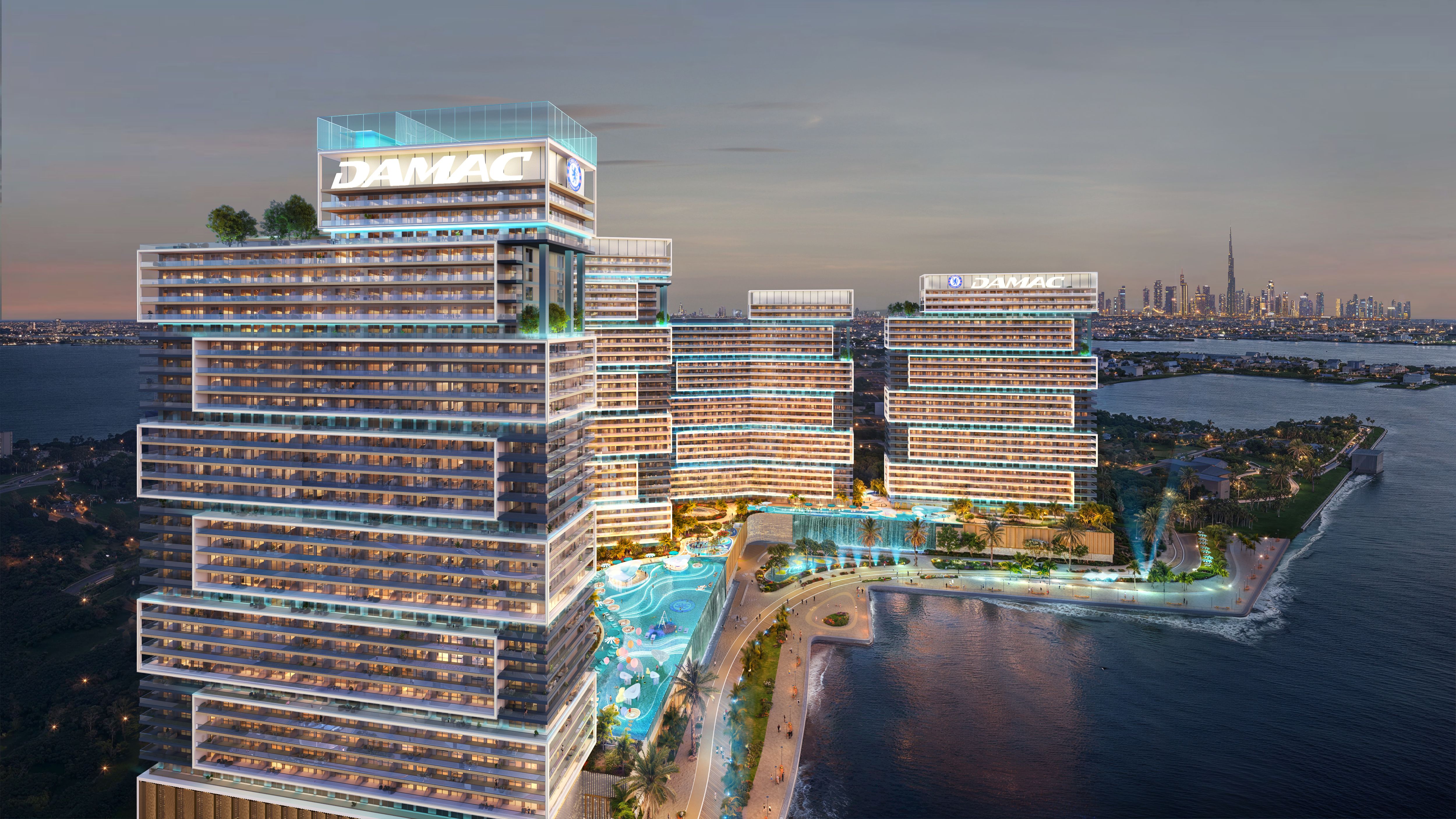 CHELSEA RESIDENCES BY DAMAC · Damac Crest Development L.L.C Render 3
