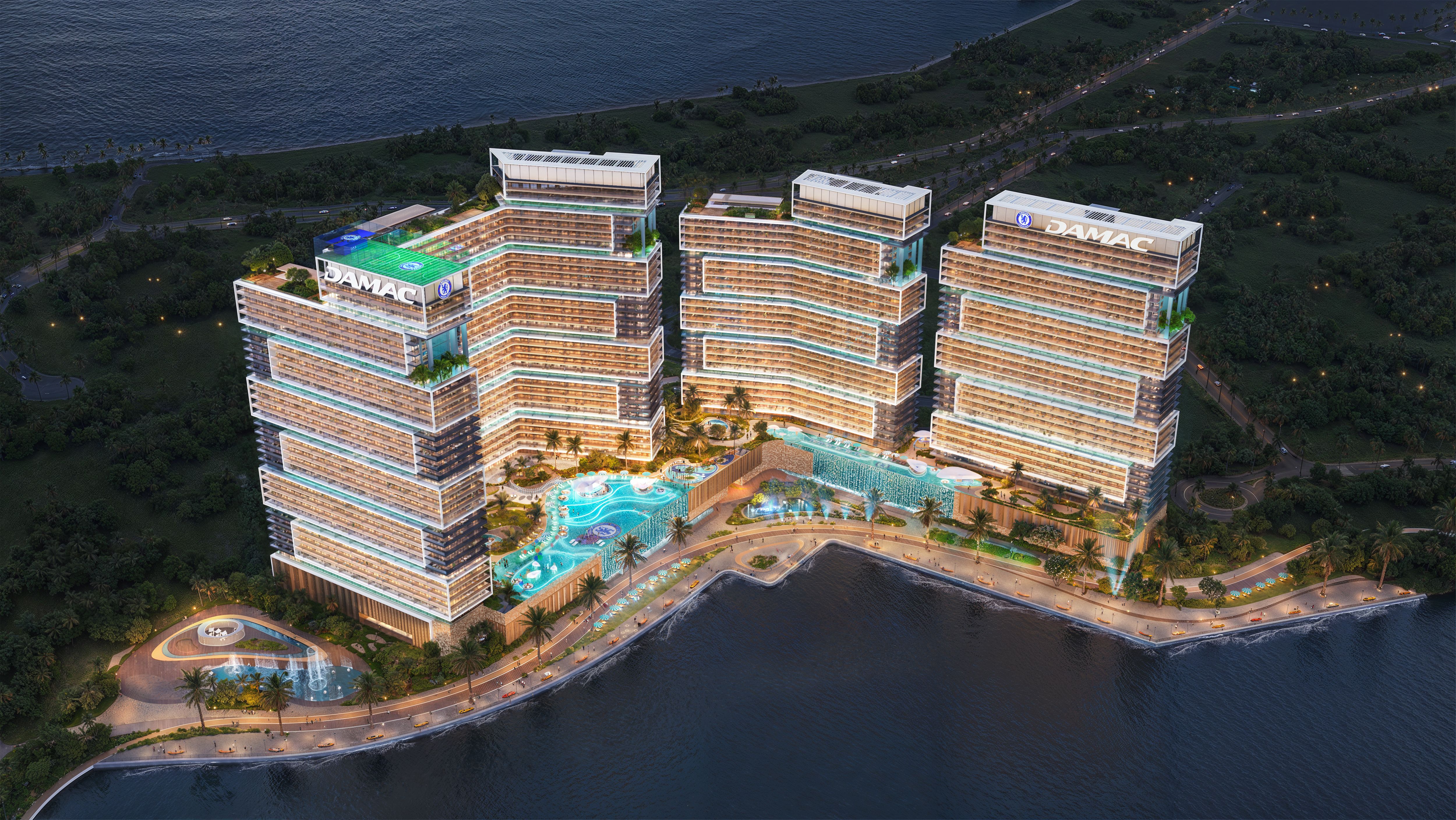 CHELSEA RESIDENCES BY DAMAC · Damac Crest Development L.L.C Render 4