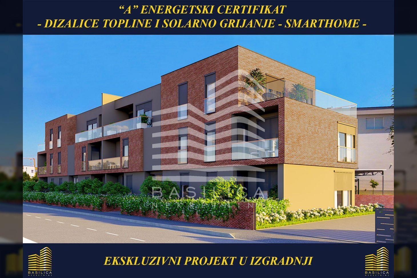 Projekt Malnarova · Basilica nekretnine (Agencija) Render 3