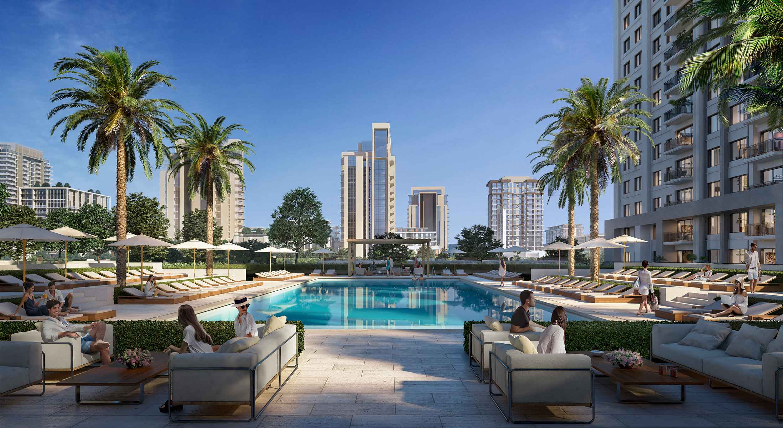 Park field at Dubai Hills · Emaar Properties Render 8