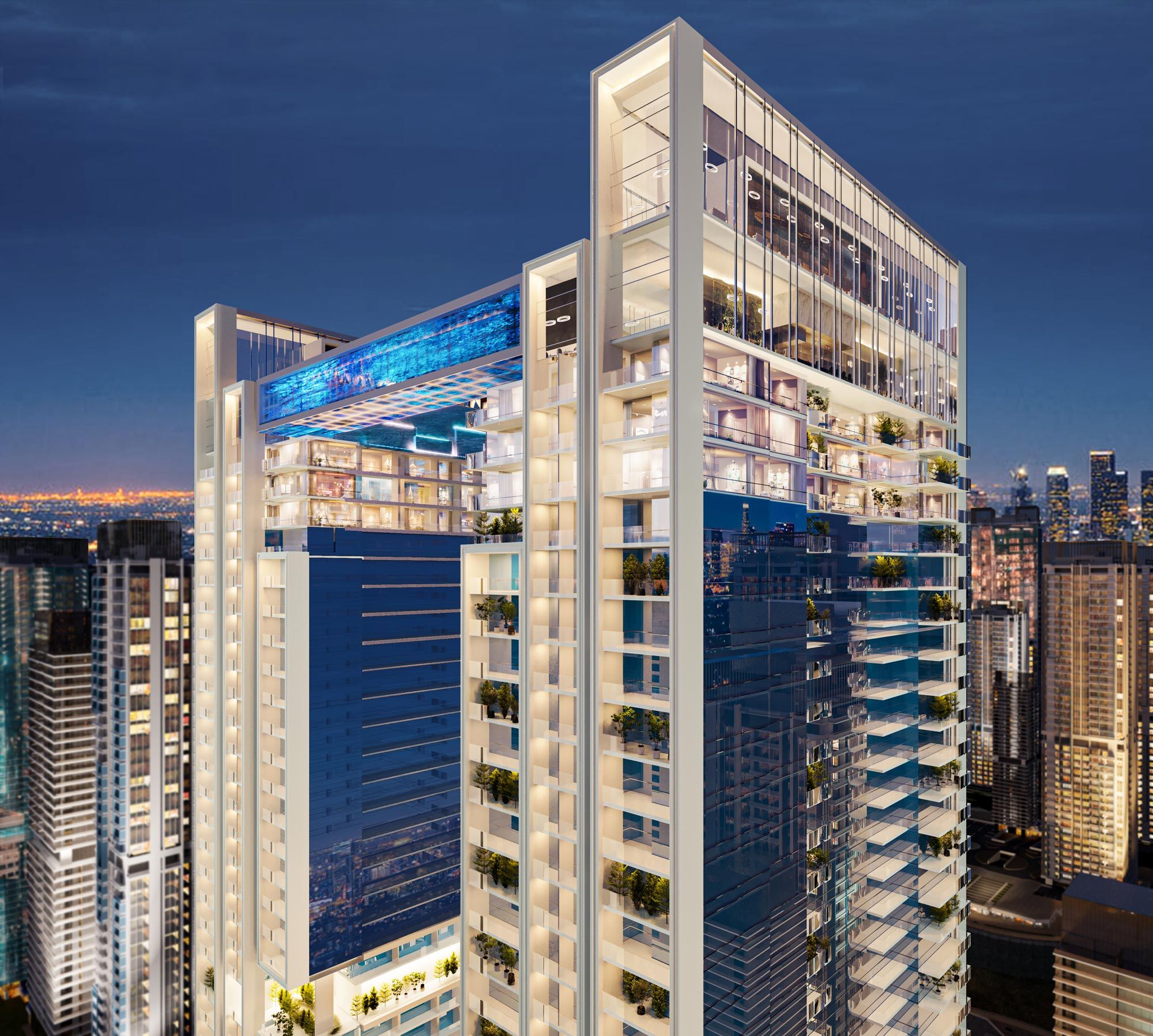 Sky Villas Danube Viewz · Danube properties Render 1