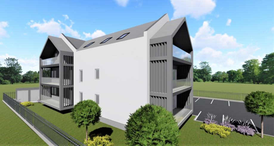 Projekt Zabok, Luk Zabočki  · Batana Gradnja Render 6
