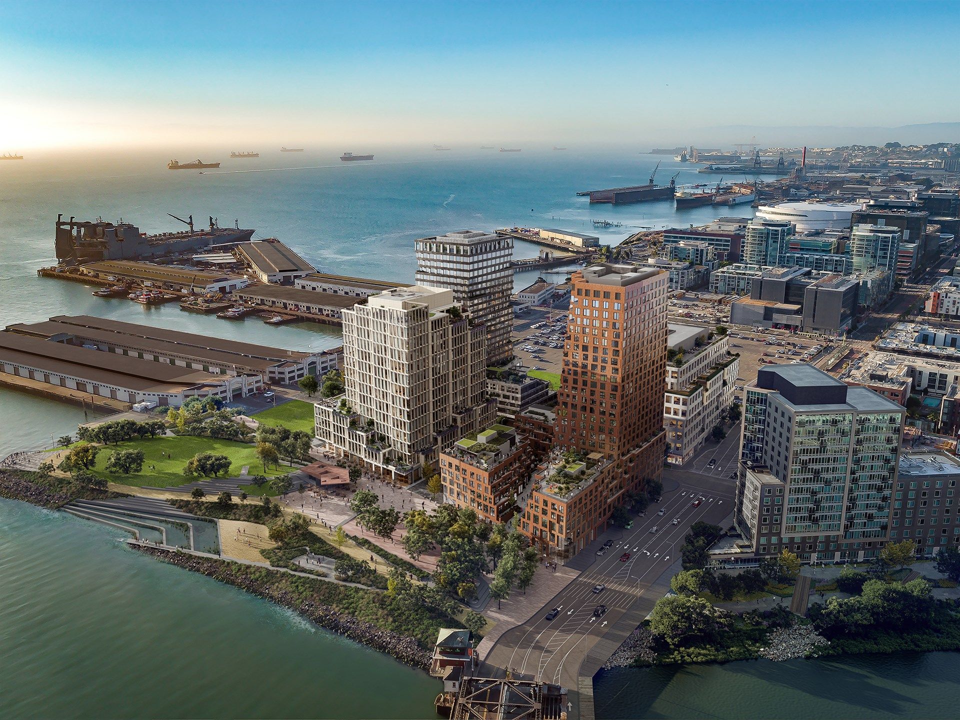 MVRDV, Mission Rock · MVRDV Render 2