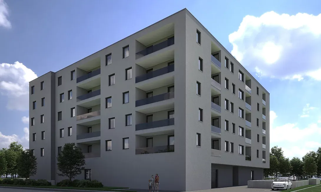 Elkaz - Stambena zgrada Dubrava · ELKAZ Gradnja Render 3