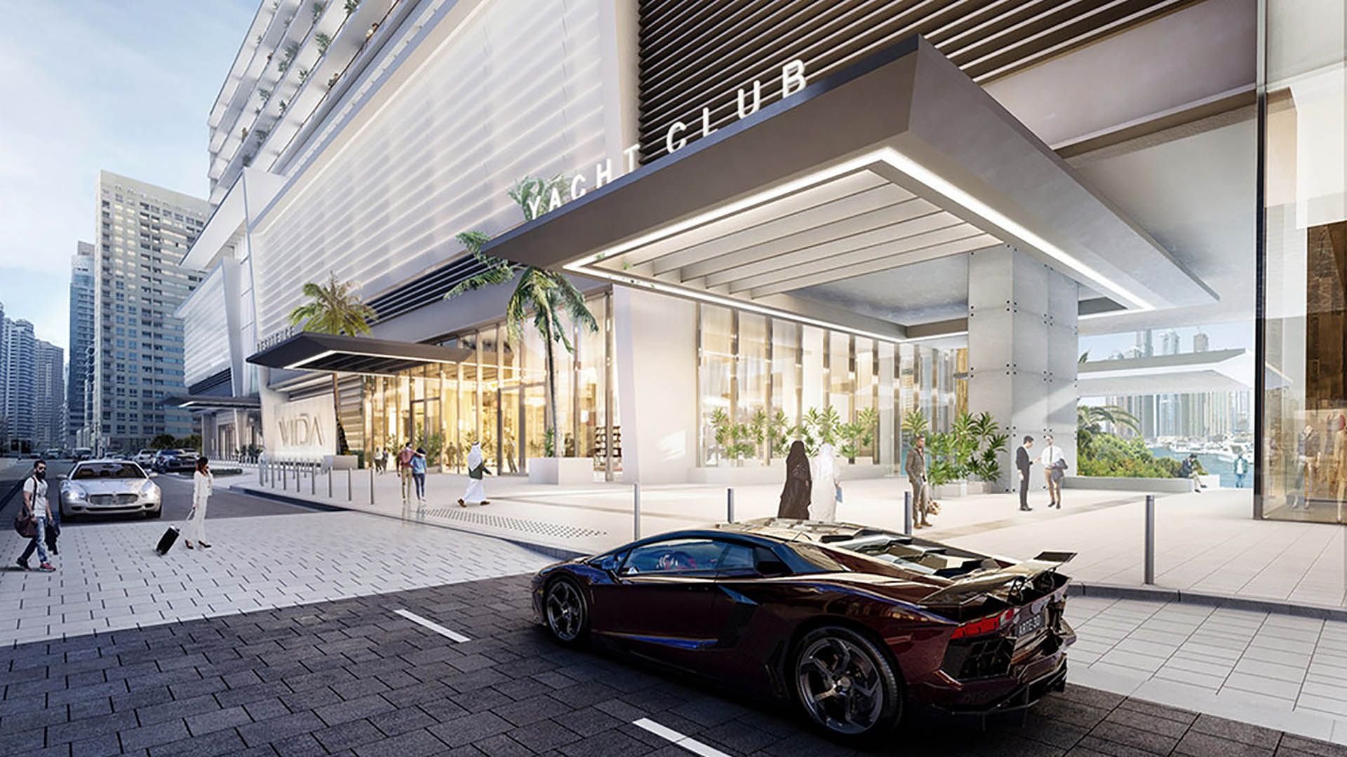 Vida Residences Dubai Marina, Emaar · Emaar Properties Render 6