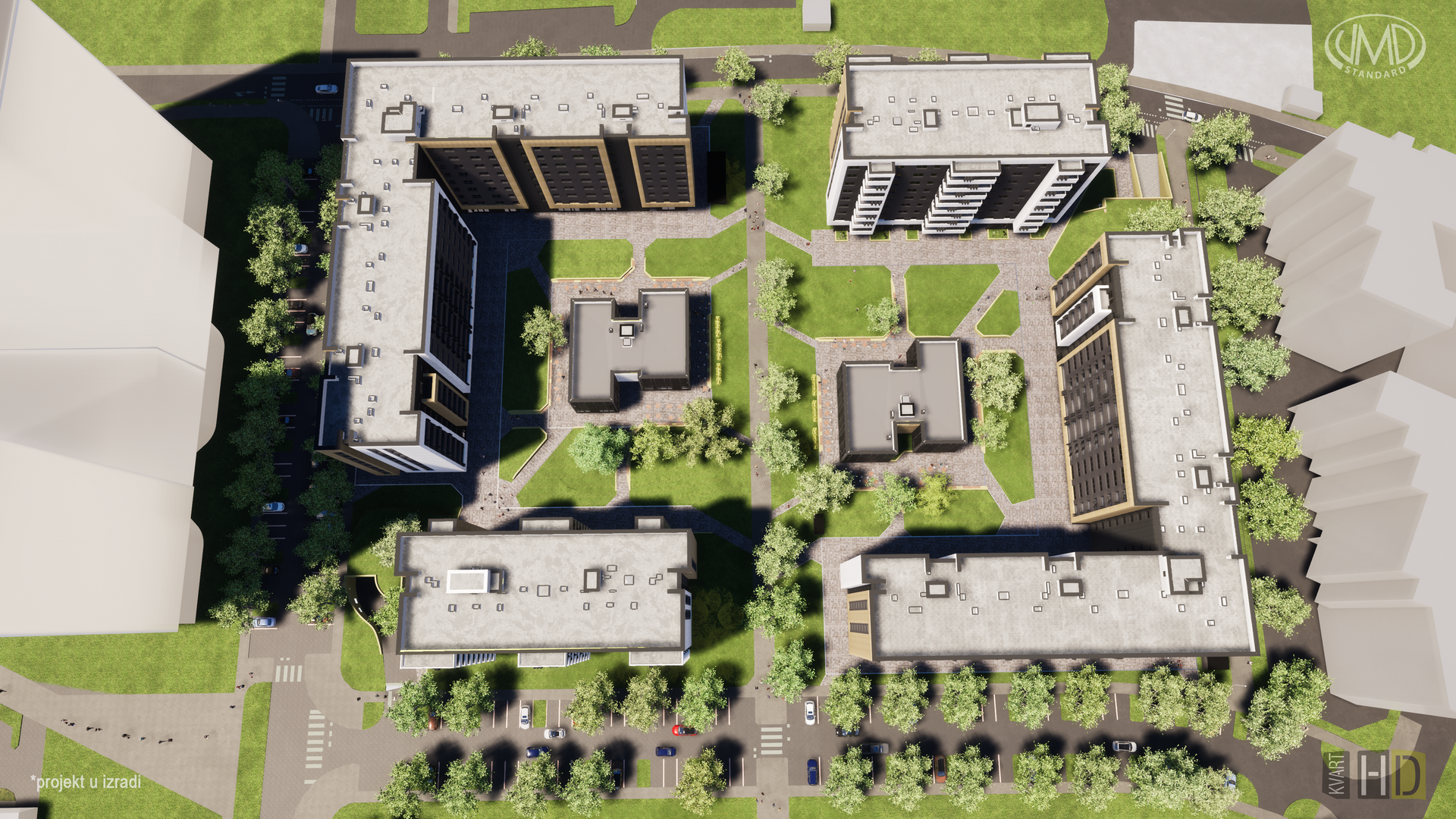 Kvart Heinzelova - Darwinova · VMD Grupa Render 6