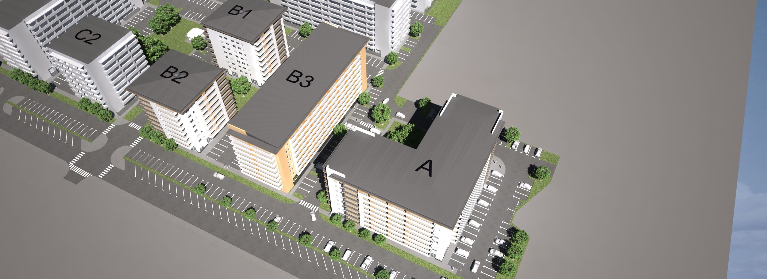 Projekt Lovinčićeva, Ferenščica · GIP Pionir Render 4