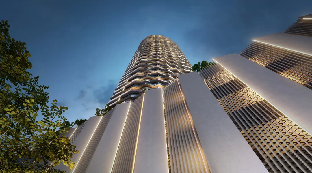 W Residences Downtown, Dubai · DarGlobal by DAR AL ARKAN Render 3