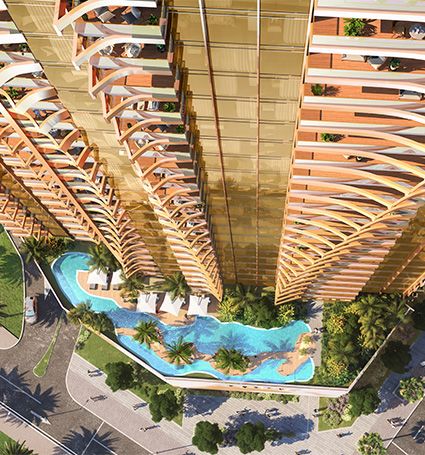 Elegance Tower, Damac Properties · DAMAC Properties Render 2