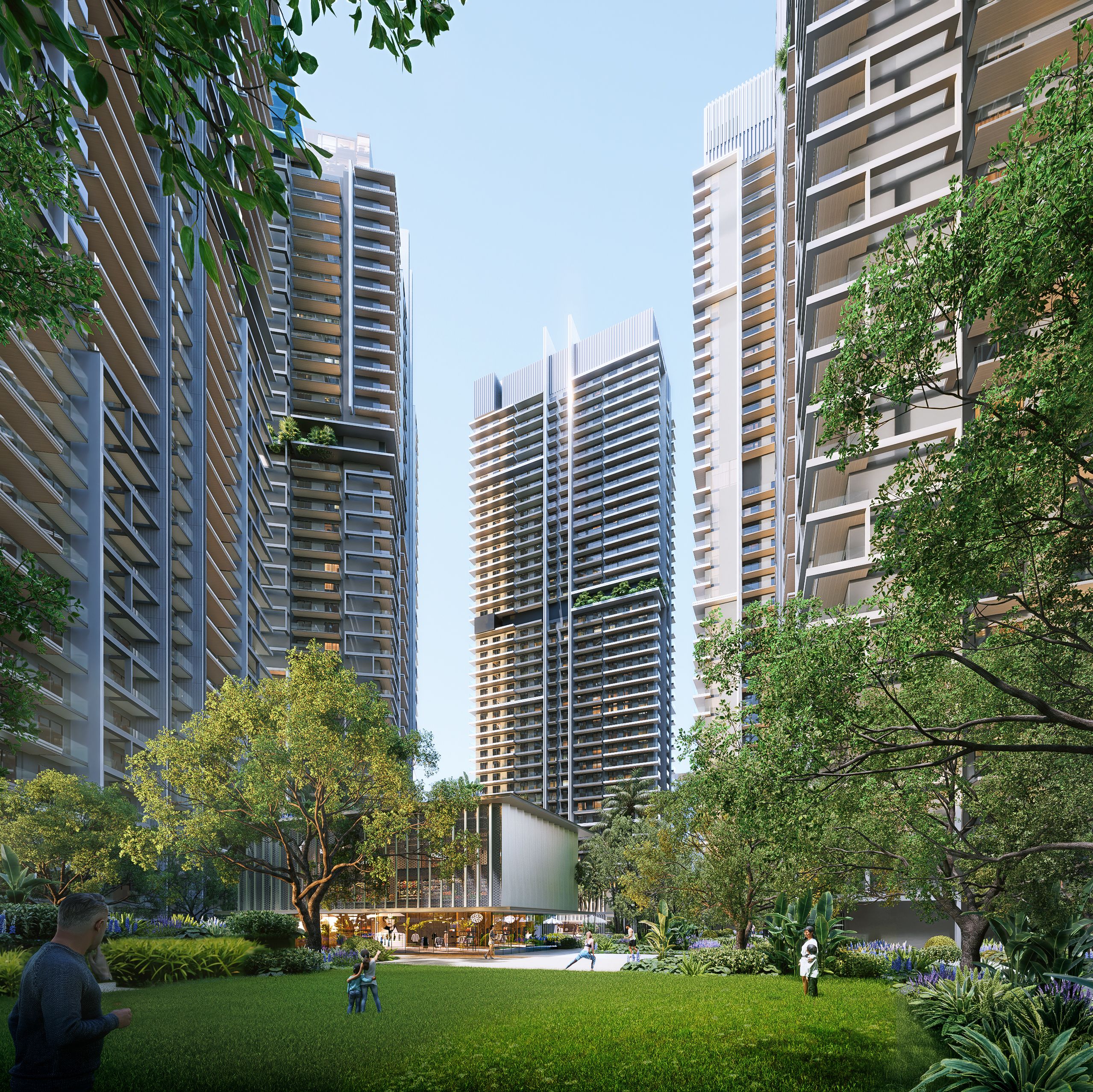 Azizi Milan Heights · Azizi Developments L.L.C Render 7