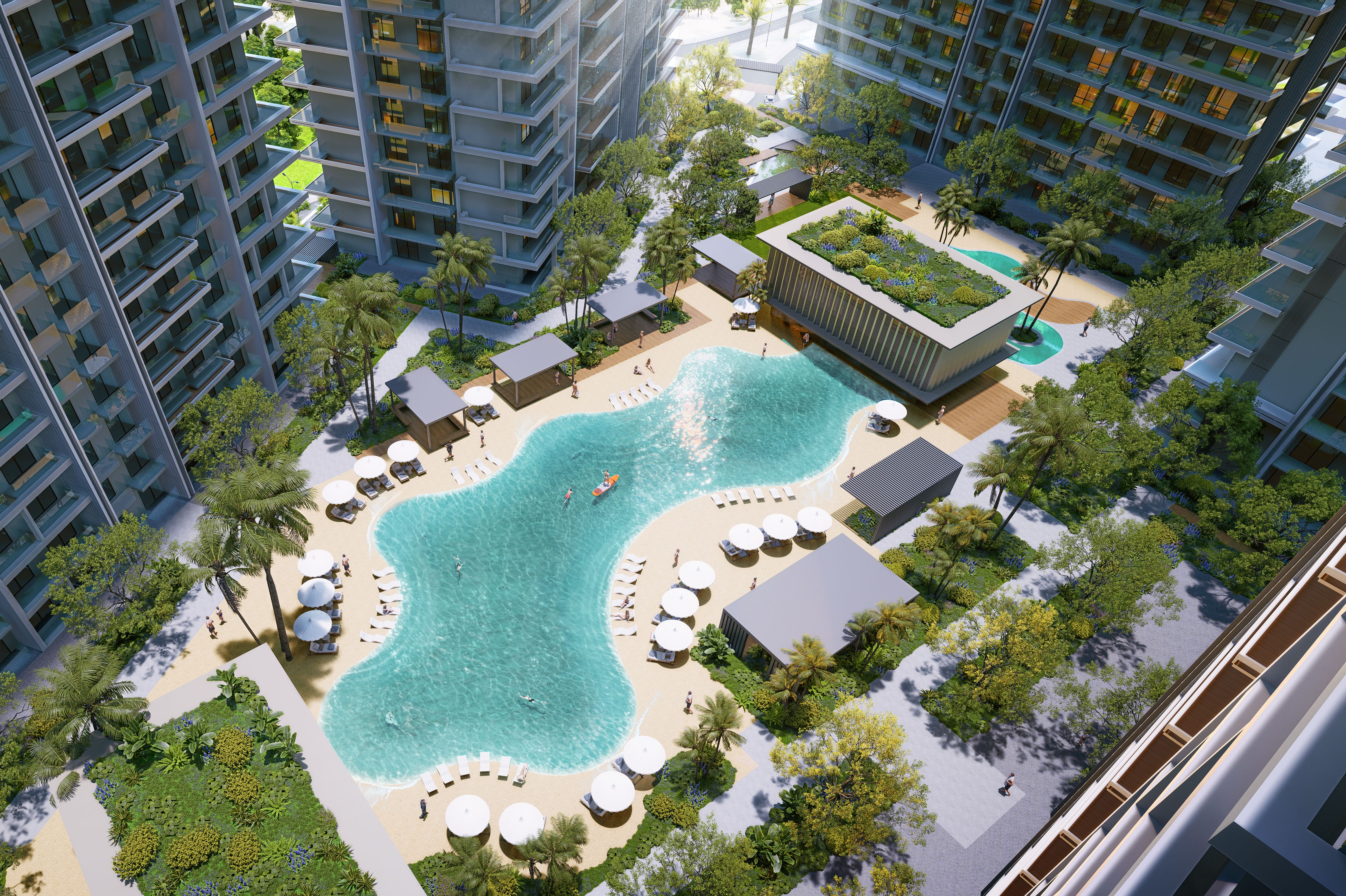 Azizi Milan Heights · Azizi Developments L.L.C Render 9