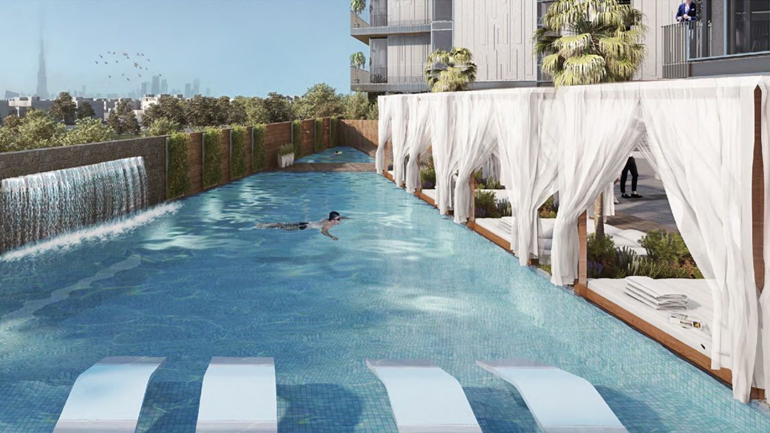Q Gardens Boutique Residence, Arjan · AYS Developers Render 4