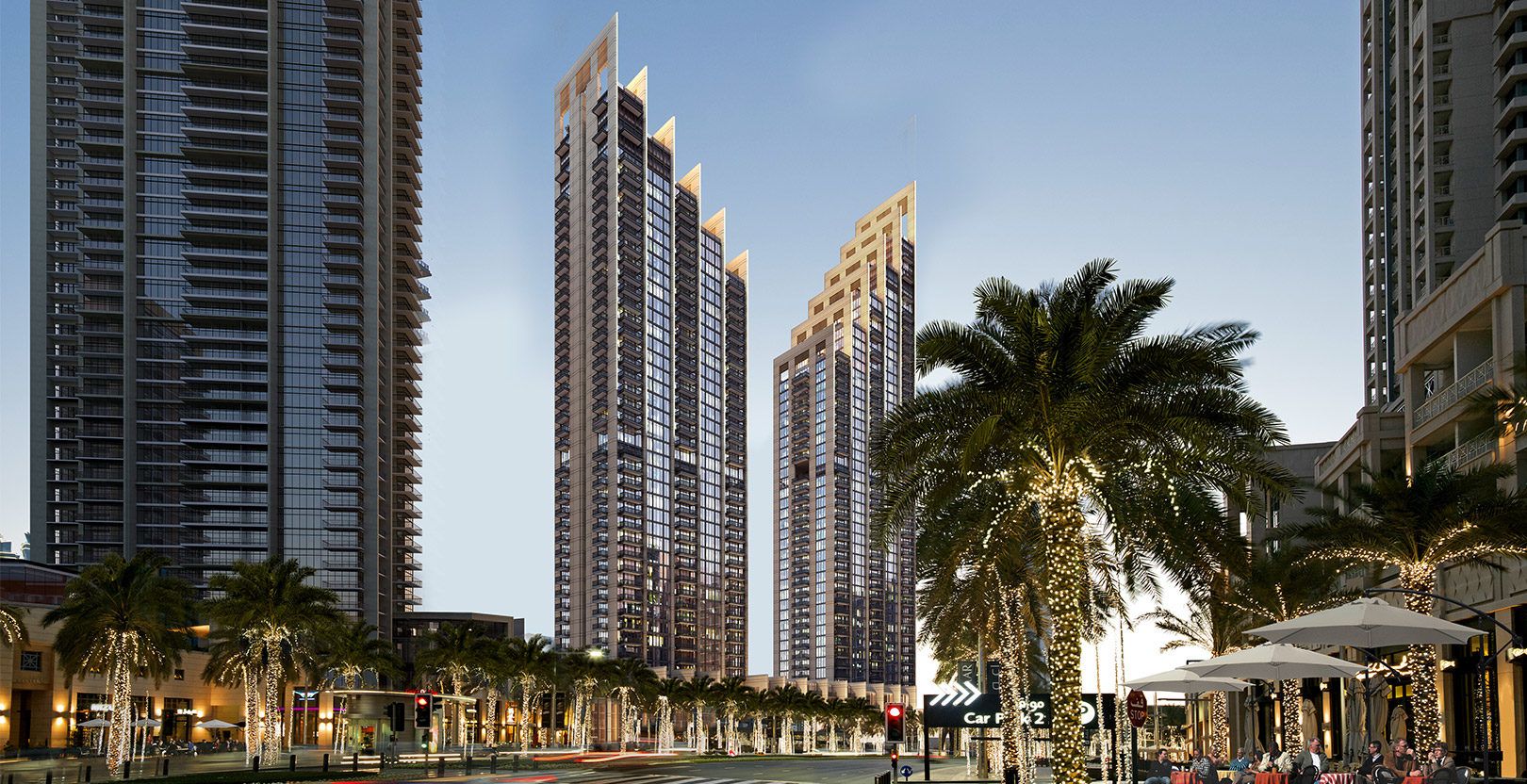 BLVD Heights, Dubai Downtown · Emaar Properties Render 1
