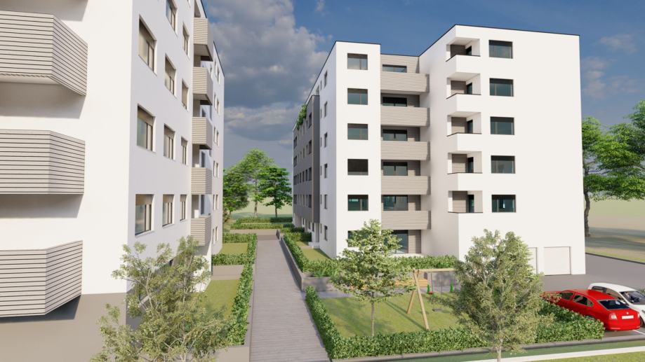 Projekt Blato, Karlovačka cesta · VRBIK GRADNJA Render 1