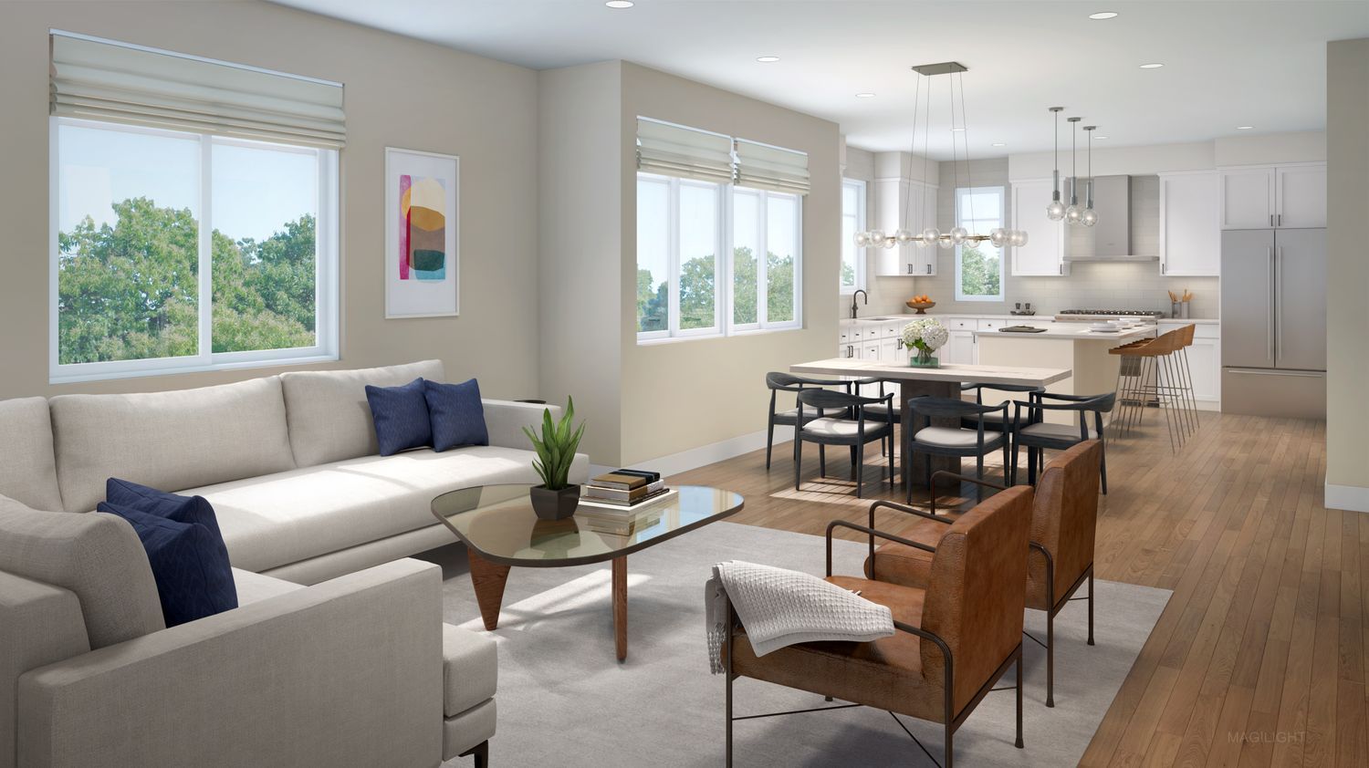 Sierra Vista Townhomes · Hamilton Avenue Render 4