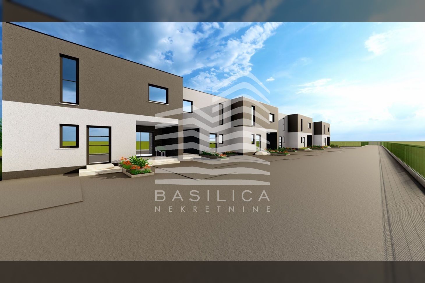 Ježdovec, kuće u nizu · Basilica nekretnine (Agencija) Render 3