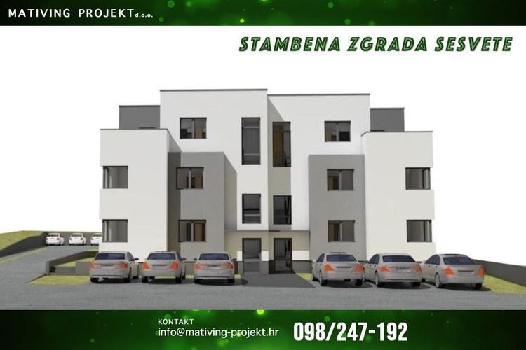 Stambeni projekt Sesvete · Mativing projekt Render 1