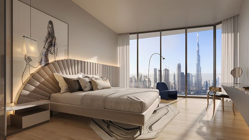 W Residences Downtown, Dubai · DarGlobal by DAR AL ARKAN Render 7