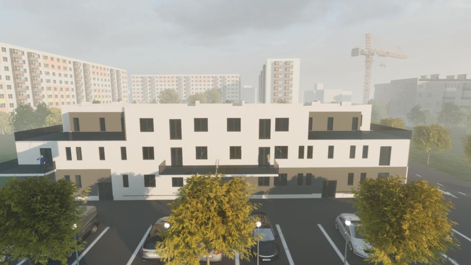 Stambena zgrada Blato, Okimont · OKI Mont Render 2