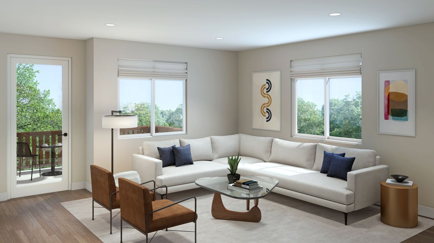 Sierra Vista Townhomes · Hamilton Avenue Render 5