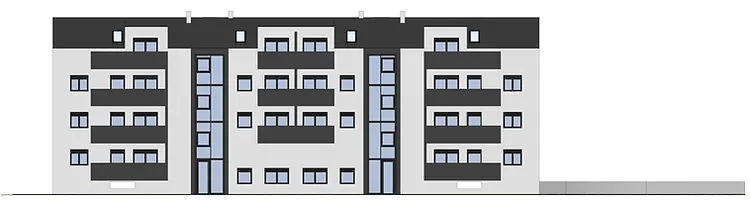 Višestambena zgrada Bolnička 58 · Martinović-Nikolić Nekretnine Render 1