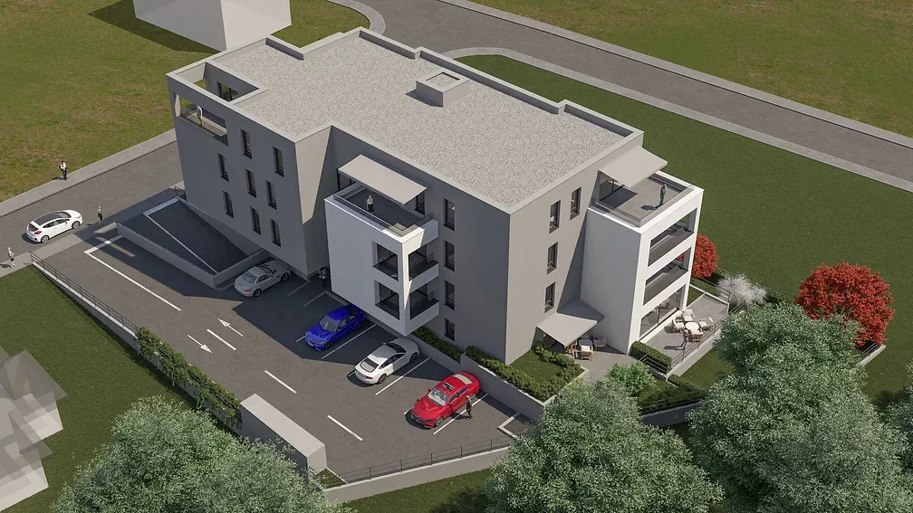Stambena zgrada Kalamiri, Zaprešić · Laura-izgradnja Render 7