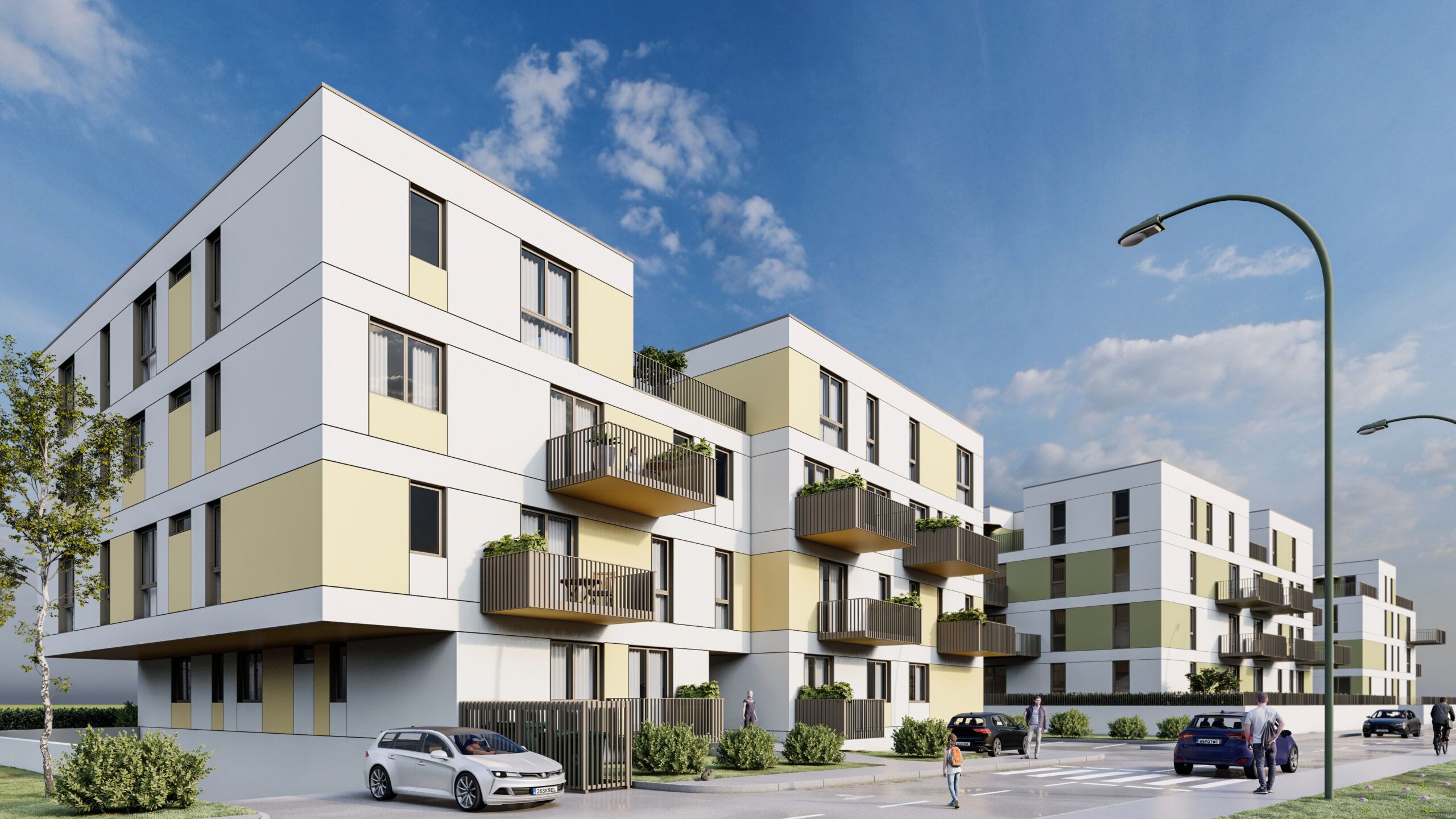 Kompleks Trnas II · MDK Građevinar Render 1