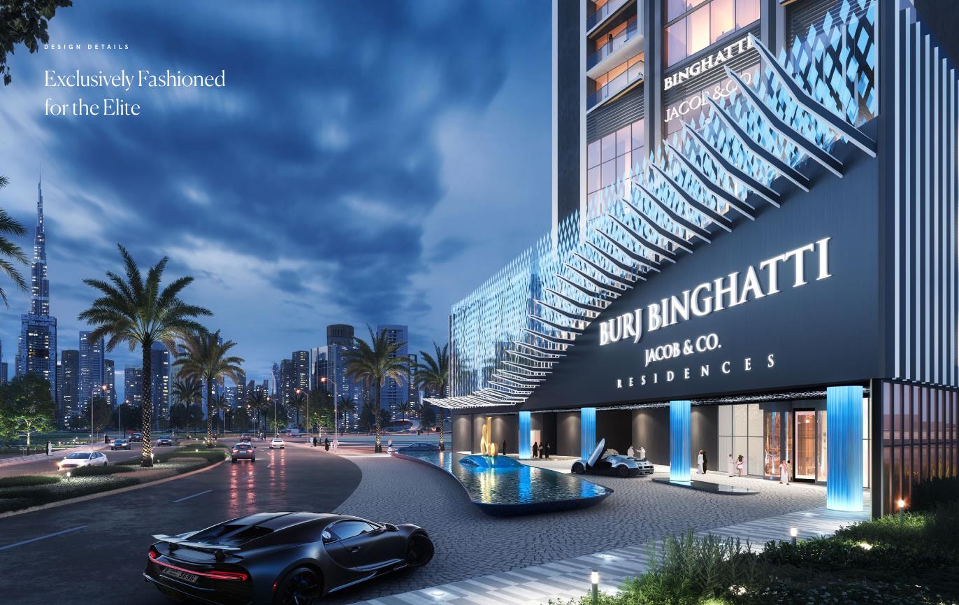 Burj Binghatti Jacob & Co Residences · BINGHATTI Render 2