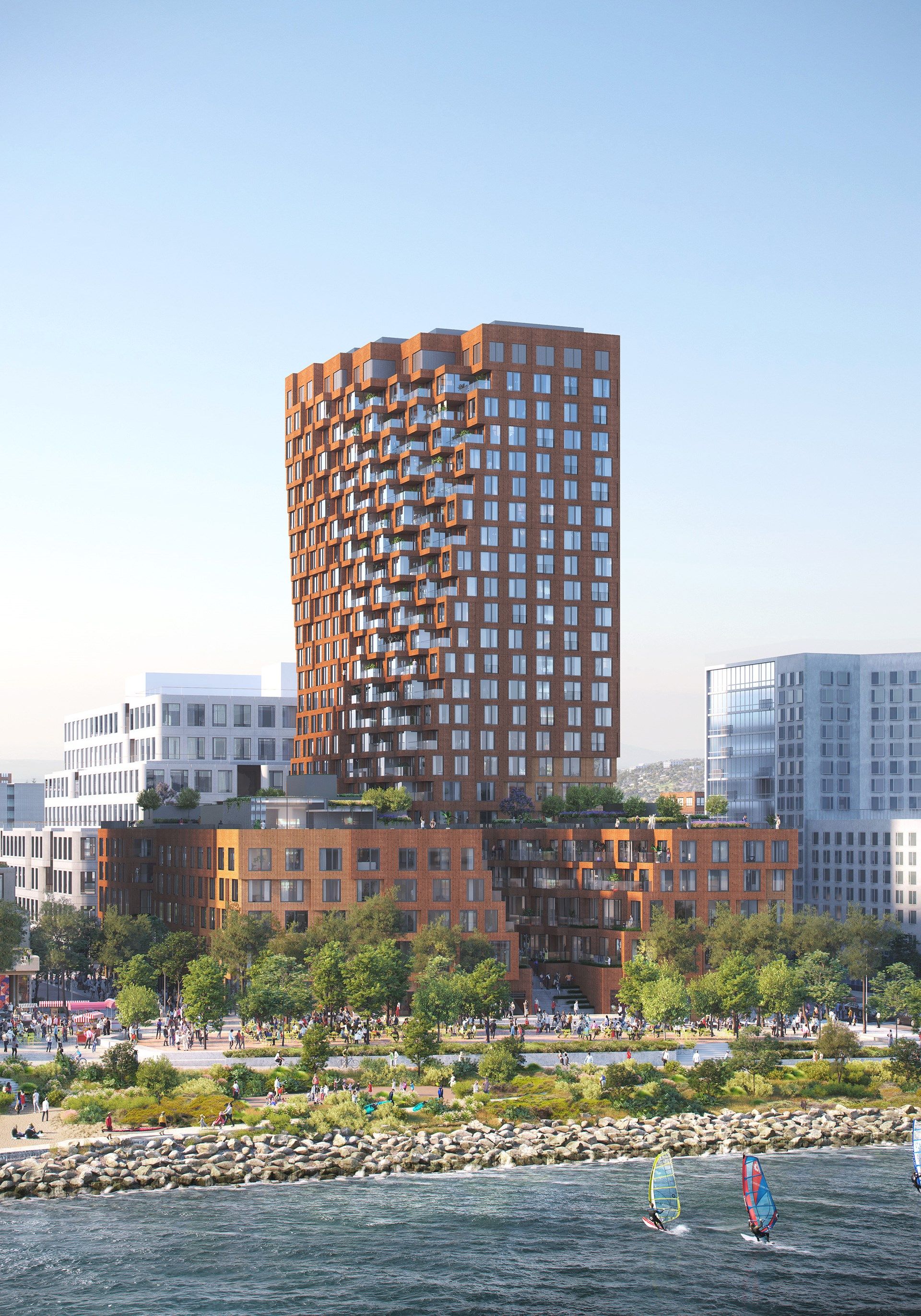 MVRDV, Mission Rock · MVRDV Render 4