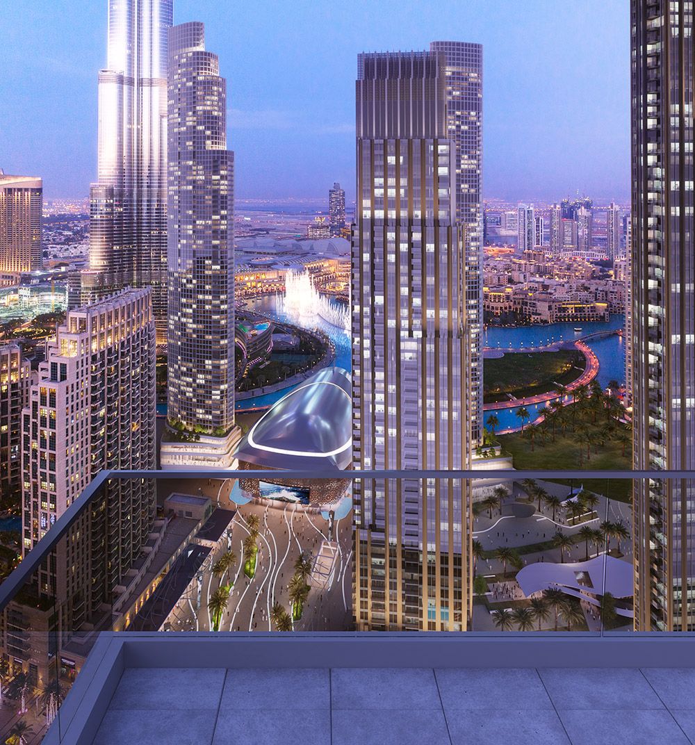 Forte, Downtown Dubai · Emaar Properties Render 2