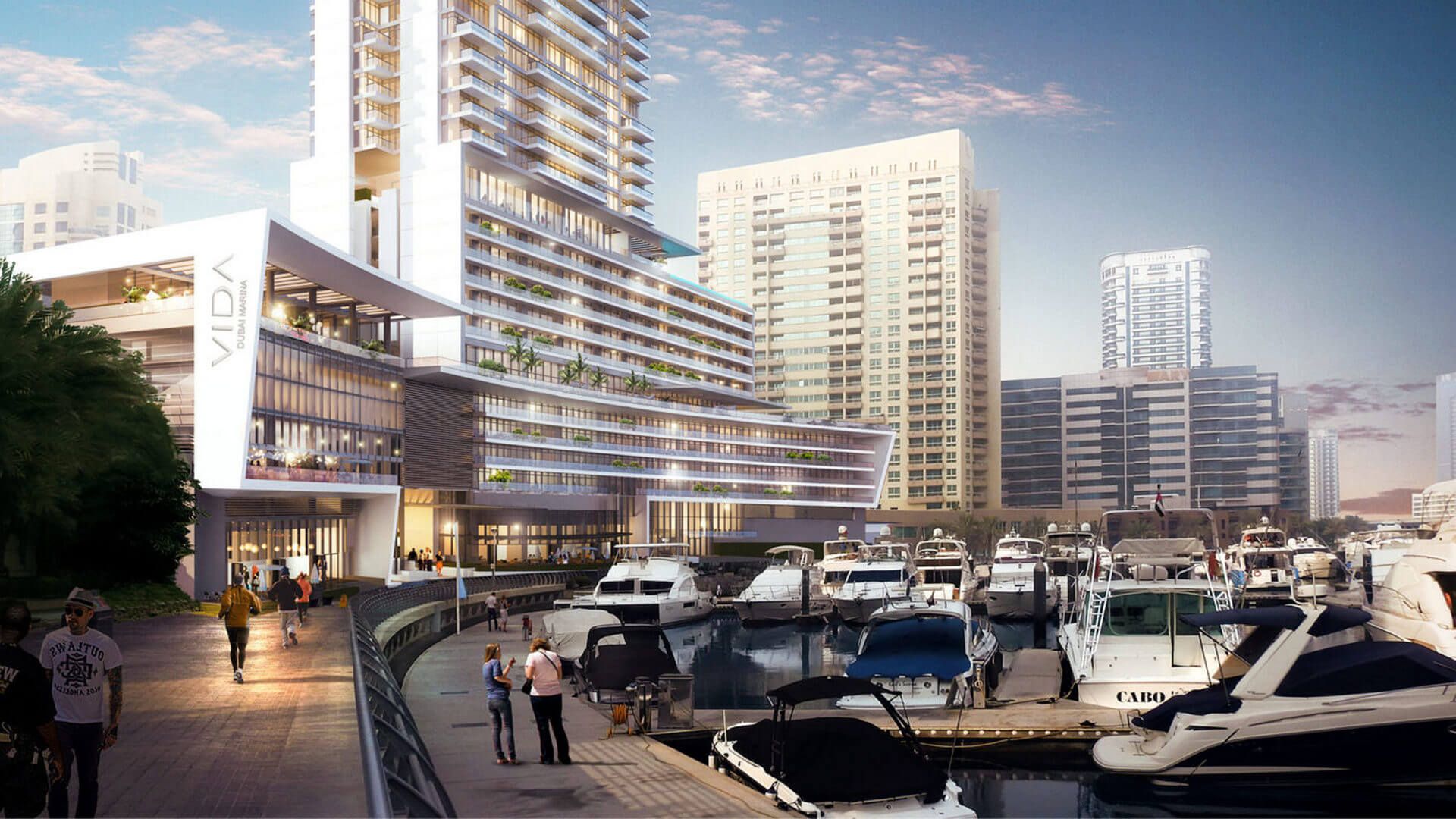 Vida Residences Dubai Marina, Emaar · Emaar Properties Render 5