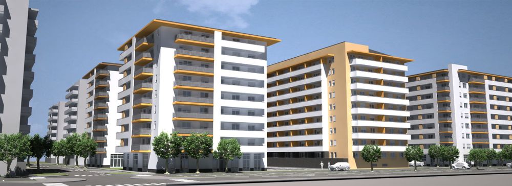 Projekt Lovinčićeva, Ferenščica · GIP Pionir Render 1
