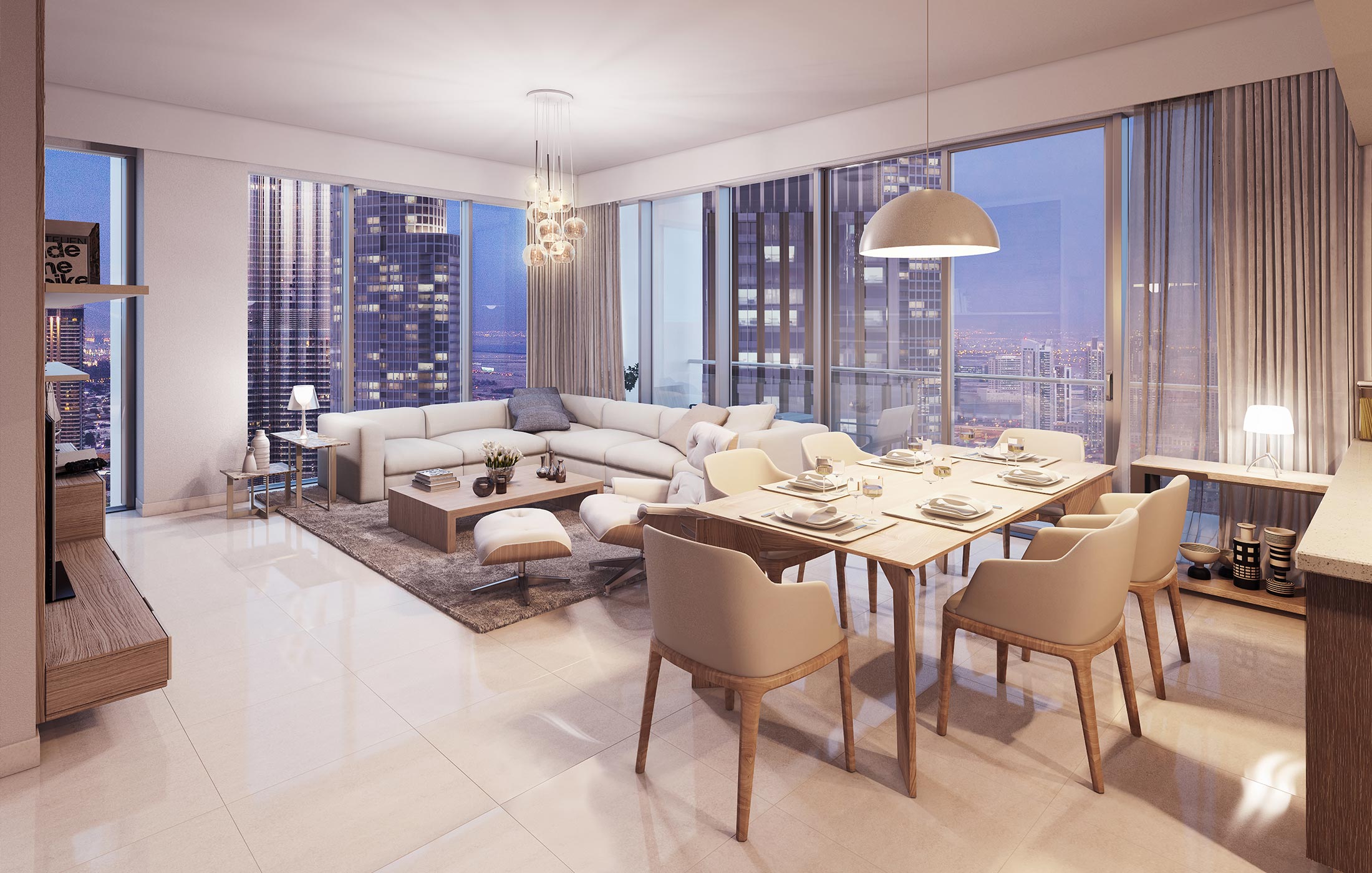 Forte, Downtown Dubai · Emaar Properties Render 5