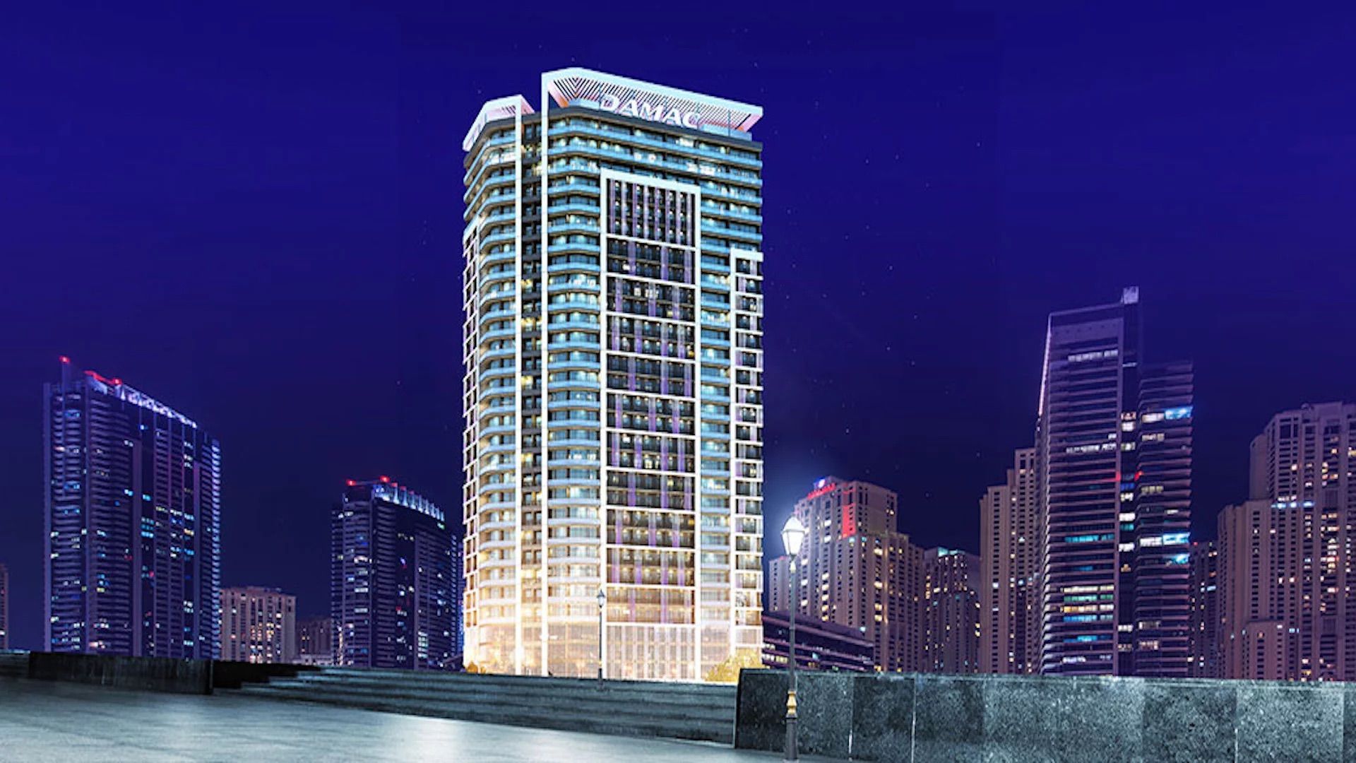 Zada Tower, Business Bay · DAMAC Properties Render 2