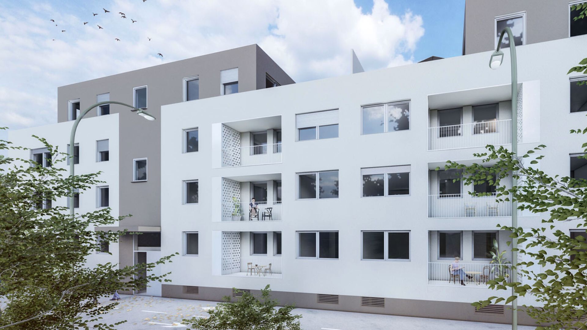 Projekt Zaprešić - Nova ulica · Domizil gradnja Render 2