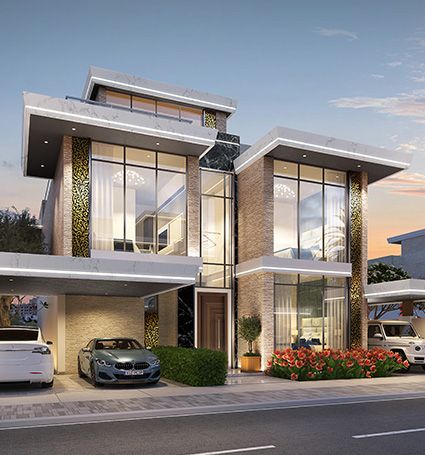 Beverly Hills Drive, Damac Properties · DAMAC Properties Render 3